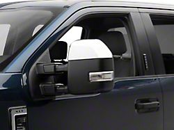 Mirror Covers; Chrome (17-25 F-350 Super Duty)