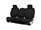 ModaCustom Wetsuit Front Seat Covers; Black (17-22 F-350 Super Duty SuperCab & SuperCrew w/ Bench Seat)