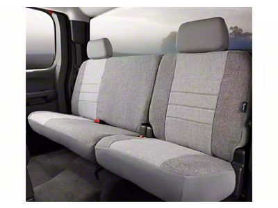 Fia OE Series Rear Seat Cover; Gray (11-16 F-350 Super Duty SuperCab, SuperCrew)