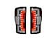 OLED Tail Lights; Chrome Housing; Clear Lens (17-19 F-350 Super Duty w/ Factory LED Tail Lights)