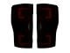 OLED Tail Lights; Black Housing; Dark Red Smoked Lens (17-19 F-350 Super Duty w/ Factory Halogen Tail Lights)