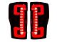 OLED Tail Lights; Black Housing; Red Lens (17-19 F-350 Super Duty w/ Factory LED Tail Lights)