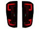 OLED Tail Lights; Black Housing; Red Lens (17-19 F-350 Super Duty w/ Factory LED Tail Lights)