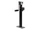 Pipe-Mount Swivel Trailer Jack with Side Handle; 2,000 lb.