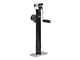 Pipe-Mount Swivel Trailer Jack with Side Handle; 2,000 lb.