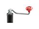 Pipe-Mount Swivel Trailer Jack with Top Handle; 5,000 lb.