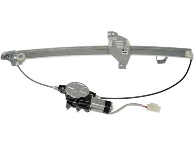 Power Window Regulator and Motor Assembly; Rear Driver Side (13-16 F-350 Super Duty)