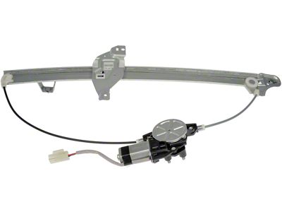 Power Window Regulator and Motor Assembly; Rear Passenger Side (13-16 F-350 Super Duty)