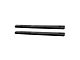 Premier 6 Oval Nerf Side Step Bars with Mounting Kit; Black (11-16 F-350 Super Duty SuperCab)