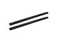 Premier 6 Oval Nerf Side Step Bars with Mounting Kit; Black (11-16 F-350 Super Duty SuperCrew)