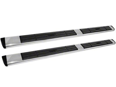 Premier 6 Oval Nerf Side Step Bars with Mounting Kit; Stainless Steel (11-16 F-350 Super Duty Regular Cab)