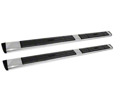 Premier 6 Oval Nerf Side Step Bars with Mounting Kit; Stainless Steel (11-16 F-350 Super Duty SuperCab)