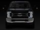 Projector Headlights with Sequential Turn Signals; Matte Black Housing; Clear Lens (17-19 F-350 Super Duty w/ Factory Halogen Headlights)