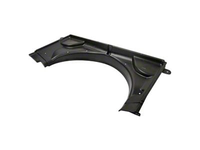 Radiator Fan Shroud; Upper and Lower (11-16 6.7L Powerstroke F-350 Super Duty)