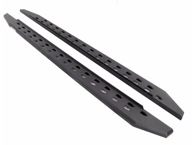 Go Rhino RB20 Slim Running Boards; Textured Black (17-24 F-350 Super Duty SuperCrew)