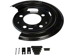 Rear Brake Backing Plate; Driver Side (11-12 F-350 Super Duty DRW)