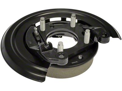 Rear Loaded Brake Backing Plate; Driver Side (11-12 F-350 Super Duty)