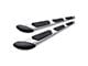 Regal 7-Inch Wheel-to-Wheel Oval Side Step Bars; Rocker Mount; Polished Stainless (17-24 F-350 Super Duty SuperCrew w/ 6-3/4-Foot Bed)