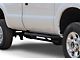 Rocker Armor Side Step Bars; Matte Black (11-16 F-350 Super Duty Regular Cab)