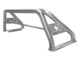 Classic Roll Bar with 50-Inch LED Light Bar; Stainless Steel (11-16 F-350 Super Duty)