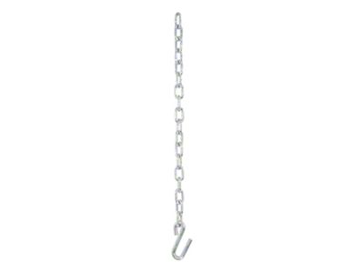 Safety Chain with One S-Hook; 27-Inch; 5,000 lb.