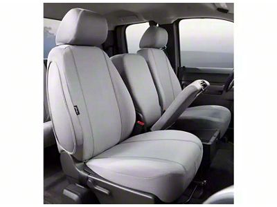 Fia Seat Protector Series Front Seat Covers; Gray (11-16 F-350 Super Duty w/ Bench Seat)