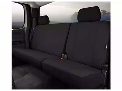 Fia Seat Protector Series Rear Seat Cover; Black (11-16 F-350 Super Duty SuperCab, SuperCrew)