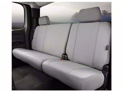 Fia Seat Protector Series Rear Seat Cover; Gray (11-16 F-350 Super Duty SuperCab, SuperCrew)