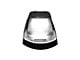 Single White LED Roof Cab Light; Clear Lens (17-24 F-350 Super Duty)