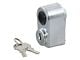 Spare Tire Lock; Chrome