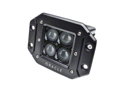 Oracle Off-Road 3-Inch Black Series LED Cube Light; Spot/Flood Combo (Universal; Some Adaptation May Be Required)