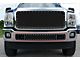 Stainless Steel Rivet Lower Grille Insert; Black (11-16 F-350 Super Duty)