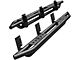 Star Armor Side Step Bars; Textured Black (11-16 F-350 Super Duty SuperCab)