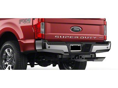 SUPER DUTY Tailgate Letters; Polished (17-19 F-350 Super Duty)