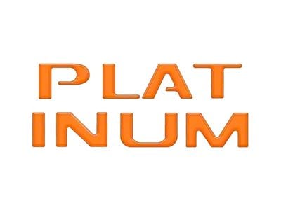 Tailgate Letter Inserts; Gloss Orange (23-24 F-350 Super Duty Platinum)