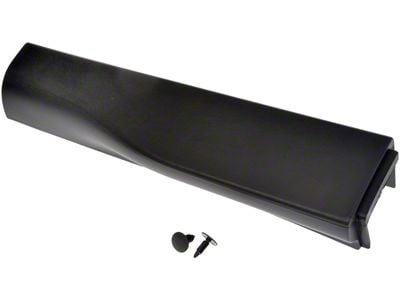 Tailgate Molding; Driver Side; Black (11-16 F-350 Super Duty, Excluding King Ranch)