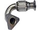Turbocharger Up Pipe; Driver Side (11-16 6.7L PowerStroke F-350 Super Duty)