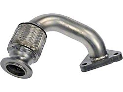 Turbocharger Up Pipe; Passenger Side (11-16 6.7L PowerStroke F-350 Super Duty)