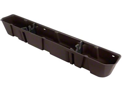 Underseat Storage; Brown (17-24 F-350 Super Duty SuperCab)