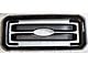 Upper Grille Overlay; Black (11-16 F-350 Super Duty)