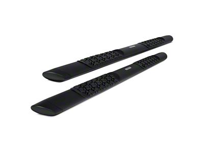 Go Rhino V-Series V3 Running Boards; Textured Black (17-24 F-350 Super Duty SuperCrew)