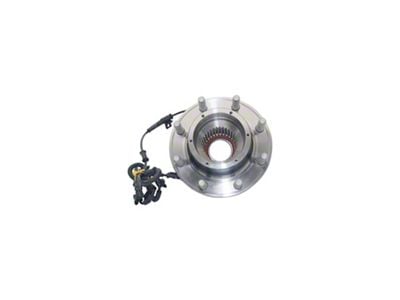 Wheel Bearing and Hub Assembly; Front (17-22 4WD F-350 Super Duty)