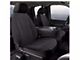 Fia Wrangler Solid Series Front Seat Covers; Black (17-24 F-350 Super Duty w/ Bench Seat)