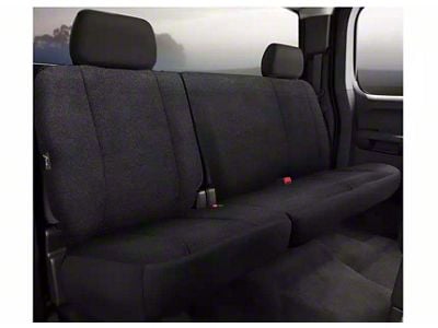 Fia Wrangler Solid Series Rear Seat Cover; Black (11-16 F-350 Super Duty SuperCab, SuperCrew)