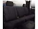 Fia Wrangler Solid Series Rear Seat Cover; Black (17-24 F-350 Super Duty SuperCrew)