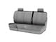 Fia Wrangler Solid Series Rear Seat Cover; Gray (17-22 F-350 Super Duty SuperCab)