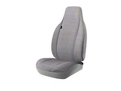 Fia Wrangler Solid Series Rear Seat Cover; Gray (23-25 F-350 Super Duty SuperCab)