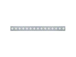 X-Track Rail; Zinc Plated; 60-Inch