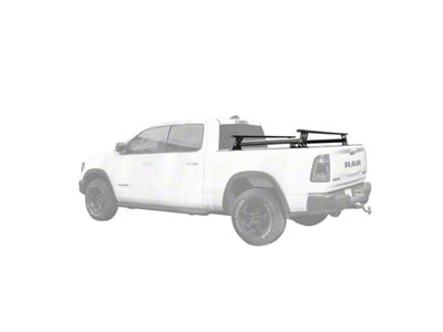 Go Rhino XRS Cross Bars for Tonneau Covers; Textured Black (17-24 F-350 Super Duty)