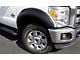 Elite Series Extra Wide Style Fender Flares; Front and Rear; Textured Black (17-22 F-350 Super Duty SRW)